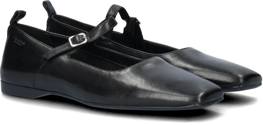 Vagabond Shoemakers Zwarte leren ballerina Delia Black Dames - Foto 6