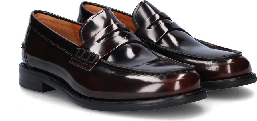 Vagabond Steven loafers donkerbruin Lakleer Heren - Foto 3