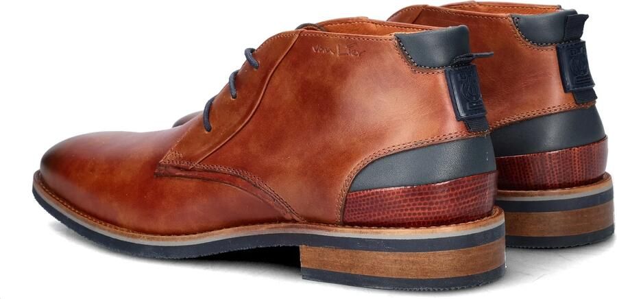 Van Lier Amalfi leren veterschoenen cognac - Foto 4