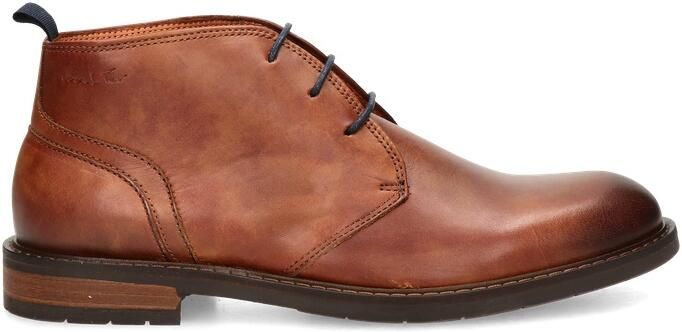 Van Lier Boston heren veterschoen Cognac - Foto 4