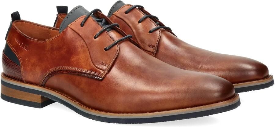 Van Lier Amalfi Nette schoenen Business Schoenen Heren Cognac - Foto 6