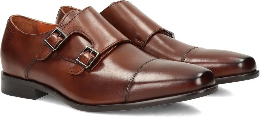Van Lier Rhodes heren nette schoen Cognac - Foto 7