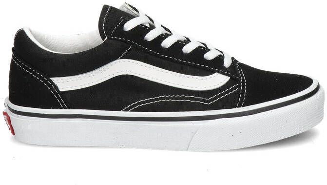Vans Old Skool voorschools Schoenen Black Leer Textil 5 Foot Locker - Foto 8