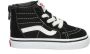 Vans SK8-Hi Zip sneakers zwart Textiel Effen 23 5 - Thumbnail 5