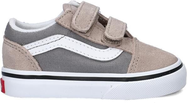 Vans Old Skool V 2-tone Sneakers grijs Textiel - Foto 17
