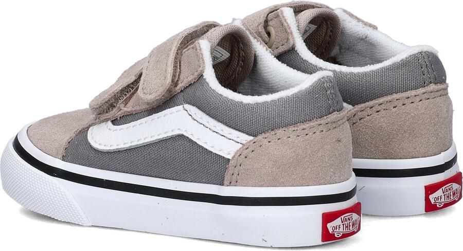 Vans Old Skool V 2-tone Sneakers grijs Textiel - Foto 16