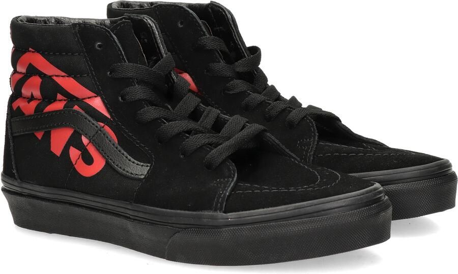 Vans SK8-Hi Logo jongens sneaker Zwart rood - Foto 3