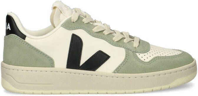 Veja Sneakers laag 'V-10 Prime' groen pastelgroen zwart