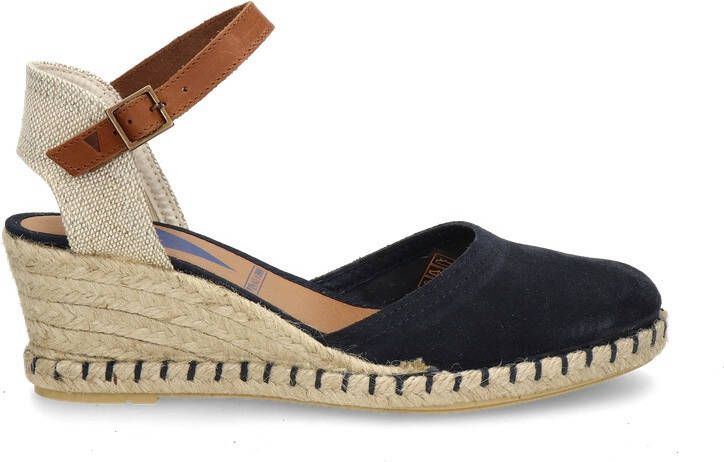 VERBENAS Sandaaltjes MALENA SERRAJE zomerschoen sandaal met wedge hak - Foto 6