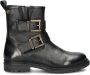 Vingino Zetta meisjes biker boot Zwart - Thumbnail 1