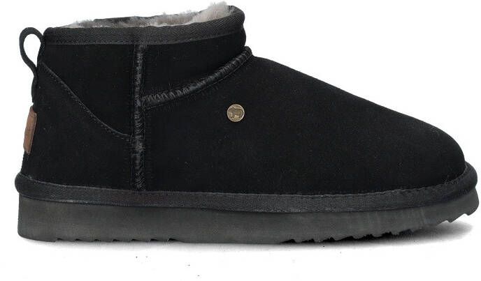 WARMBAT Vachtlaarzen Dames Durack Maat: 36 Materiaal: Leer Kleur: Zwart - Foto 4