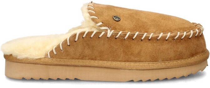 Warmbat Australia Mardie dames pantoffel Cognac
