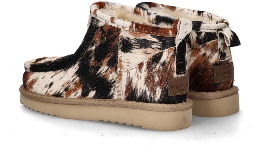 Warmbat Barunga boot Print Hairy Cow Dames Laarzen Zwart - Foto 12