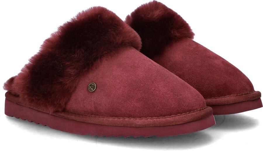 Warmbat Pantoffels Flurry FLS321067 Port Rood - Foto 3