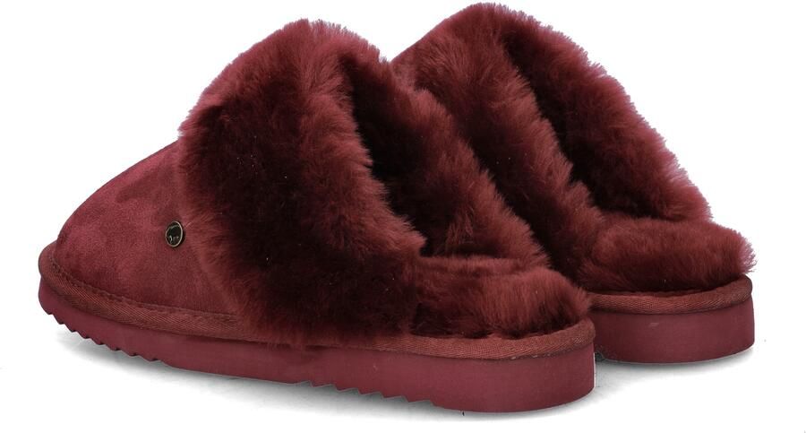 Warmbat Pantoffels Flurry FLS321067 Port Rood - Foto 4