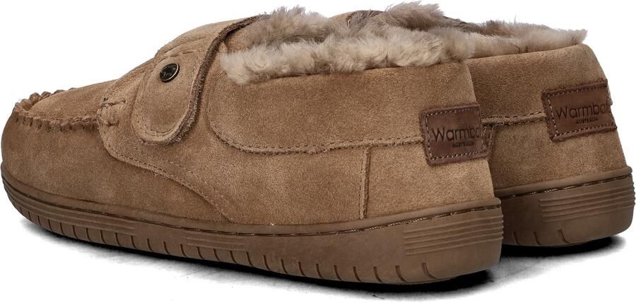 Warmbat Australia suède pantoffels taupe - Foto 6