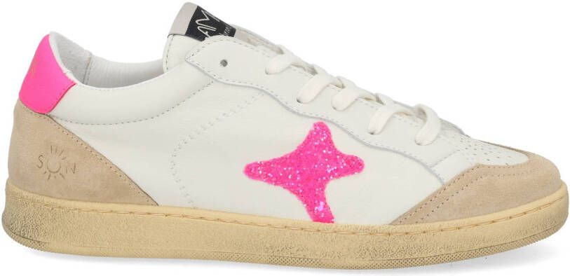 AMA BRAND DELUXE Lage Sneakers Dames Sun Maat: 41 Materiaal: Leer Kleur: Roze