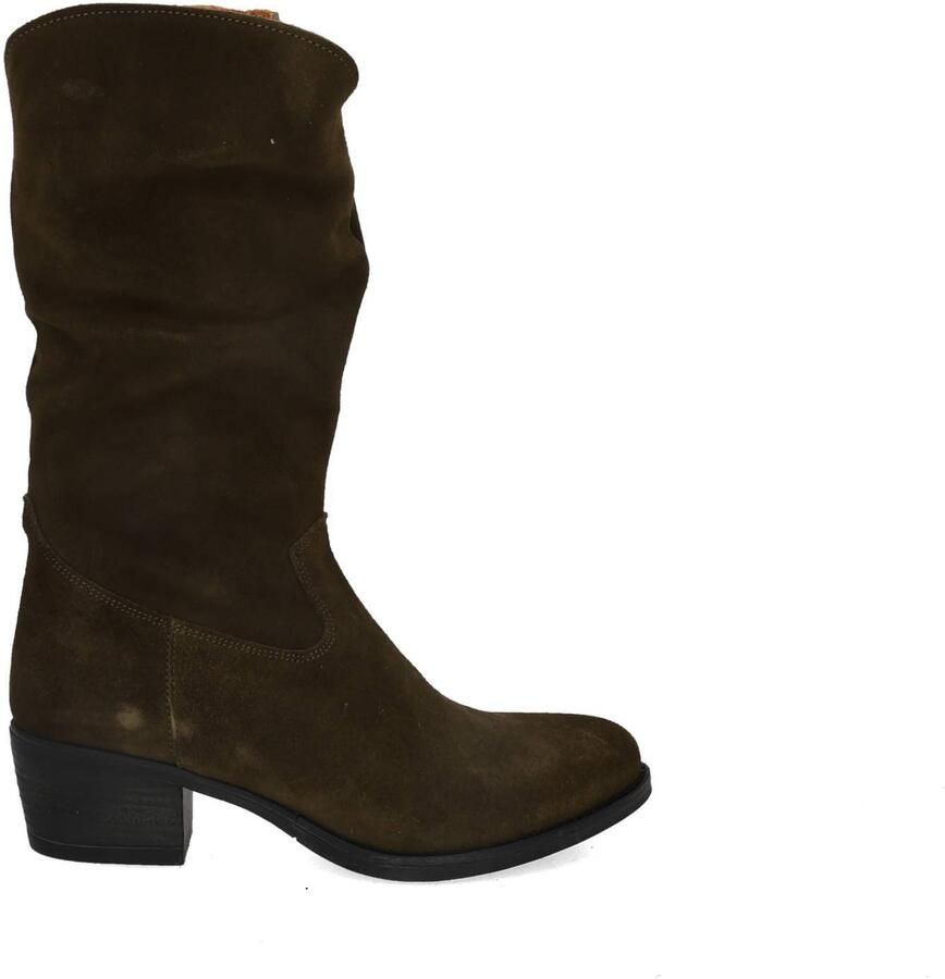 Aqa A8941 A61 Laarzen Groen Suede Dames Groen - Foto 2