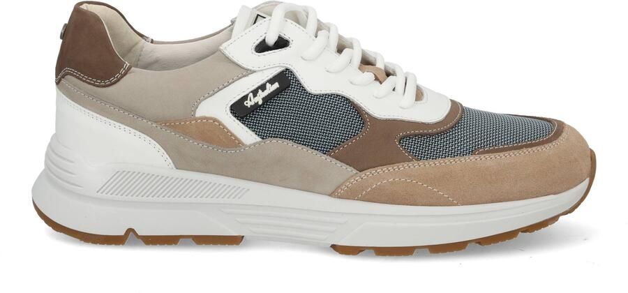 Australian Halifax KI5 Sneakers Grey Beige White Nubuck Heren Breedte H Grijs Beige Wit - Foto 3