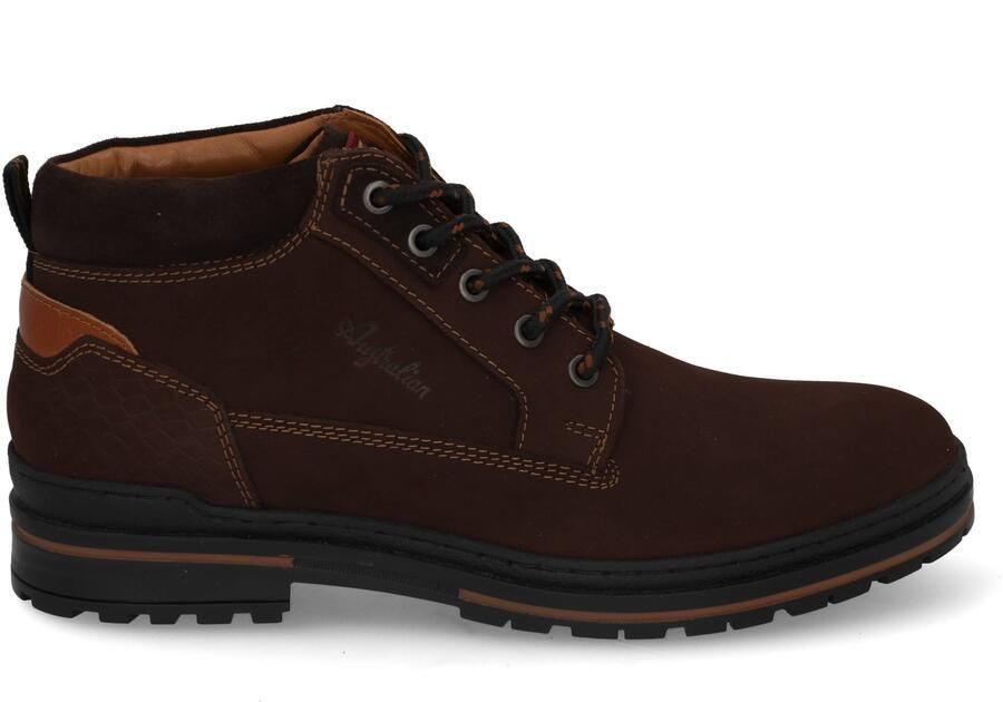 Australian art 15.1578.05 D47 Middelburg brown nubuck veterschoen heren - Foto 9