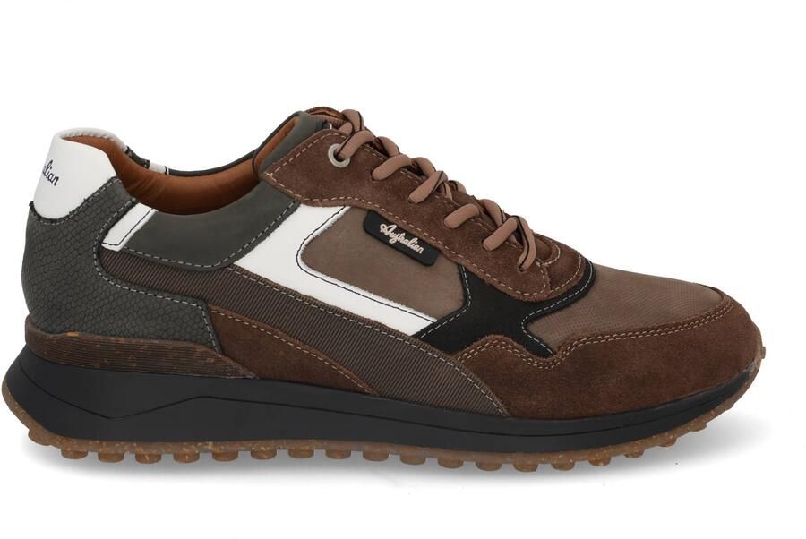 Australian Heren Sneaker Yamato Gijs Bruin Combi 15.1712.02-PKK - Foto 5