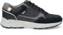 Australian Connery Heren Sneaker 15.1646.02-SO2 Blauw Grijs Wijdte H - Thumbnail 3