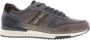 Australian Grijze Leren Sneaker met Zwarte en Bruine Accenten Multicolor Heren - Thumbnail 3