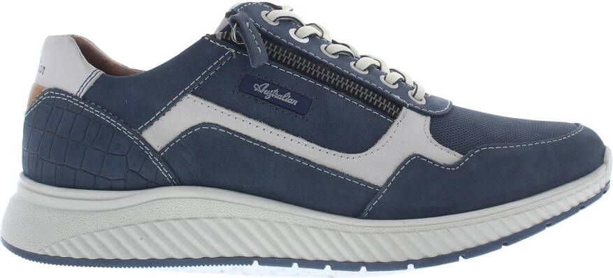 Australian Sneaker Hatchback Leather 15.1607.02-S12 Blue Tan - Foto 16