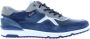 Australian Footwear Mazoni Leather Sneaker casual Blue-Grey-White - Thumbnail 3