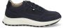 Australian Mazzerato Sneakers Heren Leren Sneaker Blauw - Thumbnail 2