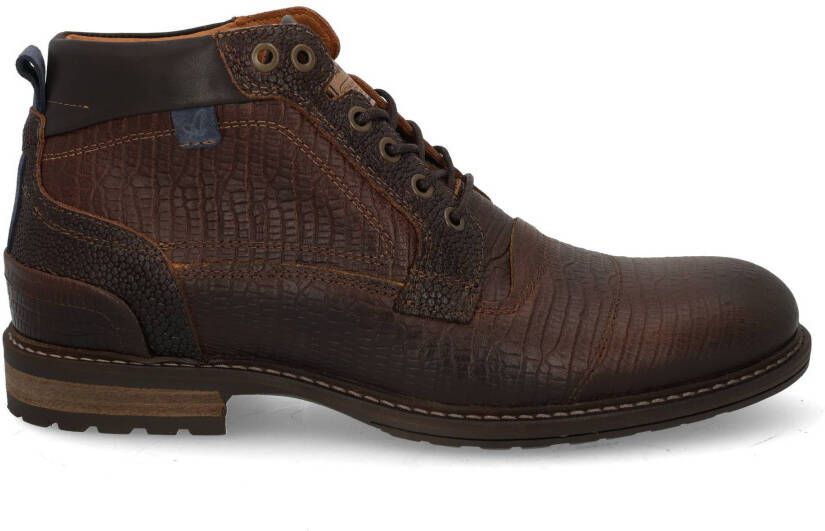 Australian Footwear Australian Montenero Veterboots Laarzen Met Veters Heren Bruin - Foto 6