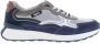 Australian Footwear Kyoto Sneakers Grijs Grey-blue Combi - Thumbnail 2