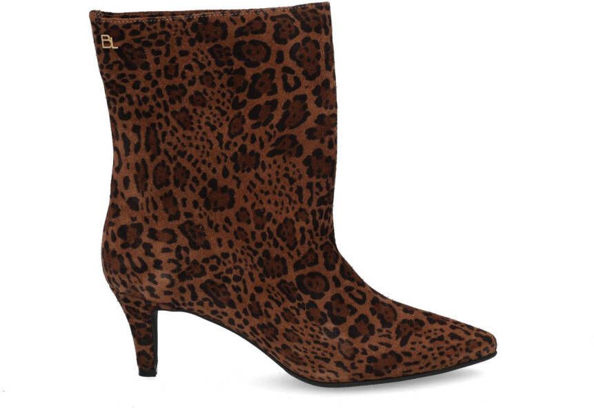 Babouche Alison-2 chita dark brown multi bruin