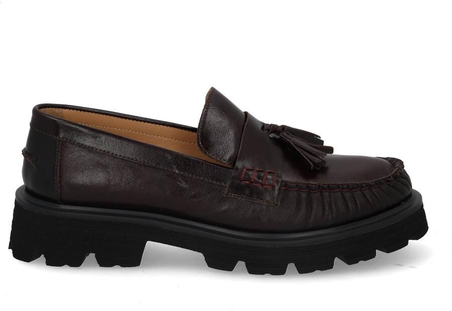 Babouche Bizou-105 58 dark brown Bruin