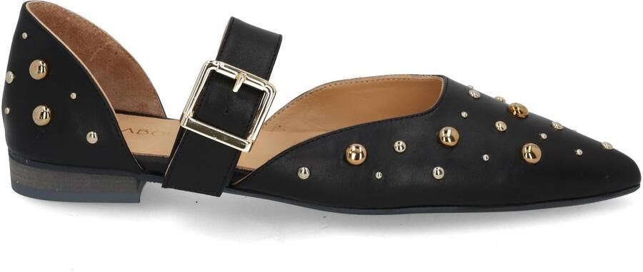 Babouche G-Ally-1 black Zwart