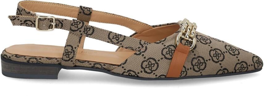 Babouche G-Lima-152 beige cognac Bruin