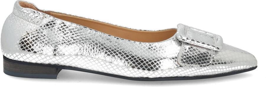 Babouche Jitse-30 silver Zilver