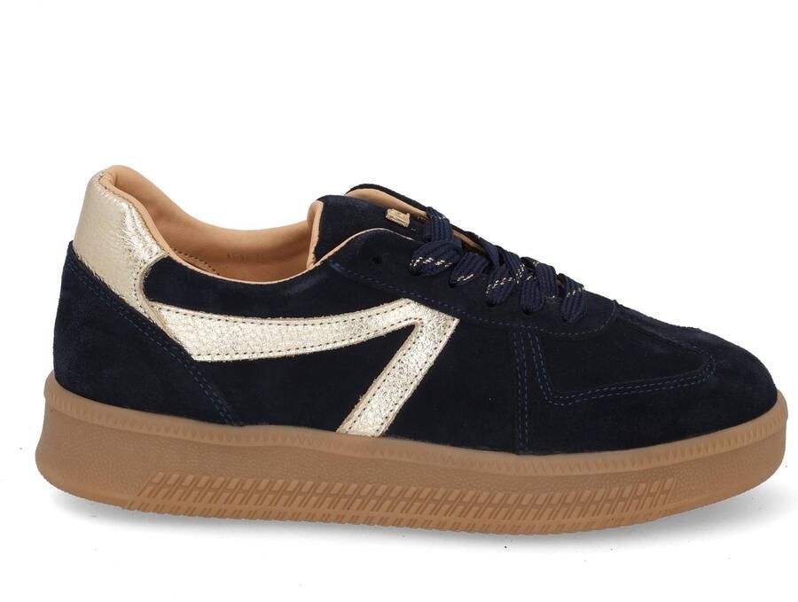 Babouche Liva-48 529 navy donkerblauw