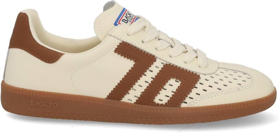 BACK70 Lage Sneakers Dames Cloud Maat: 36 Materiaal: Leer Kleur: Beige - Foto 3