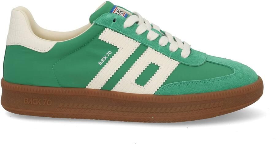 Back70 Nylon green Double V26 Nylon green groen wit - Foto 2