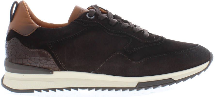 Berkelmans 2322019139 Kyalami D Brown Suède-veterschoen-sneaker - Foto 2