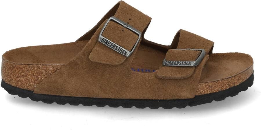 Birkenstock Arizona Soft Footbed Suede Leather Deark Tea - Foto 12