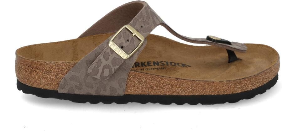 Birkenstock Gizeh regular 1032026 grey tau Grijs