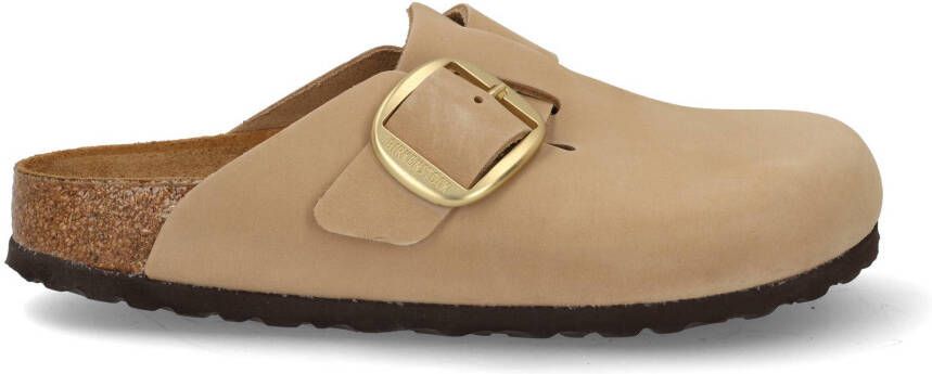Birkenstock Comfortabele Knuppel Pantoffels voor Alledaags Gebruik Beige Dames - Foto 13