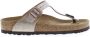 Birkenstock Gizeh Dames Slippers Graceful Taupe Regular fit | Taupe | Imitatieleer - Thumbnail 4