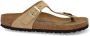 Birkenstock Suede Sandalen Herfst Winter Collectie Beige Dames - Thumbnail 2