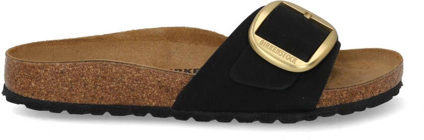 Birkenstock Madrid big buckle narrow 10233 black Zwart