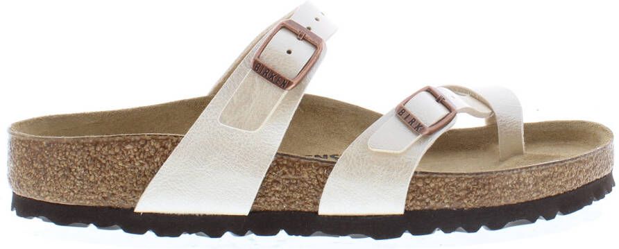 Birkenstock Mayari BF Graceful Regular Dames Slippers Pearl White - Foto 13