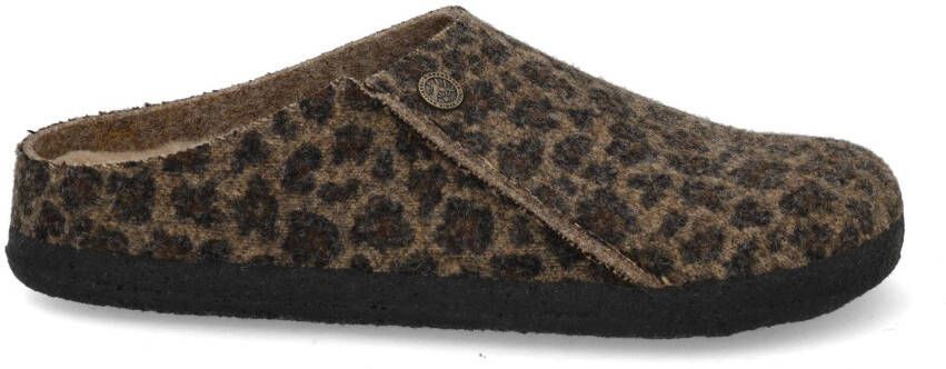 Birkenstock Zermatt rivet felt regular 1030817 leo tuff multi bruin