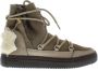 Blackstone Winter Sneaker met dubbelzijdig leer Brown Dames - Thumbnail 3
